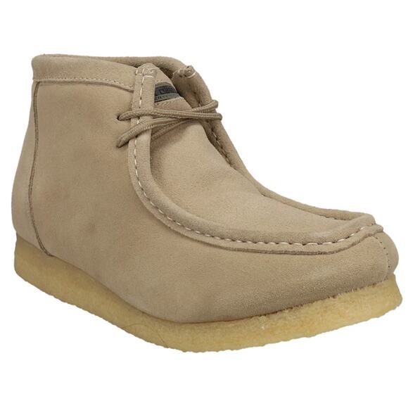Roper Mens Gum Sticker Chukka Ankle Boots US 14 EU 47.5 Tan Taupe Suede NWT main image 9